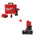 2503-22-48-11-2460 Milwaukee Fuel Drill Driver Kit With Free Battery 045242508990 2503-22-48-11-2460 Milwaukee Fuel Drill Driver Kit With Free Battery 045242508990