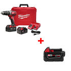 2607-22-48-11-1850 Milwaukee Hammer Drill Xc Kit With Free Battery 045242313488