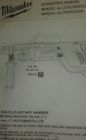 302863007 Milwaukee Rotary Hammer Drill Complete Set