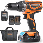 9100008 Vonhaus Max Inch Impact Drill Set With Hammer 5056115706592