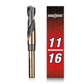 Angelsword 760218604666 11/16 Inch Reduced Shank Drill Bit M2 High Speed Steel For
