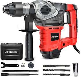 Aoben 747045691847 Rotary Hammer Drill With Vibration Control And Safety Clutch 13 Amp Heavy Dut Aoben 747045691847 Rotary Hammer Drill With Vibration Control And Safety Clutch 13 Amp Heavy Dut