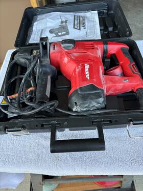 1641b-e Bauer 1 1/8 Inch Rotary Hammer Kit - 64287 1641b-e Bauer 1 1/8 Inch Rotary Hammer Kit - 64287