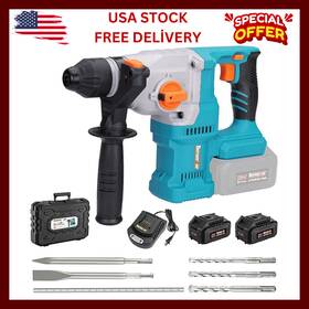 Bsk-111plus Berserker 20v Cordless 1-1/8 Inch Rotary Hammer Drill Sds-plus Brushless Motor Included 2x4.0a