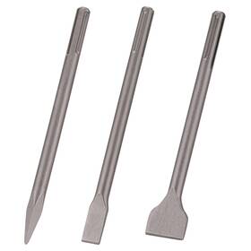 Bsk-sm3cs Berserker 3 Pc. Sds Max Chisel Set With Point Flat And Silver Bsk-sm3cs Berserker 3 Pc. Sds Max Chisel Set With Point Flat And Silver