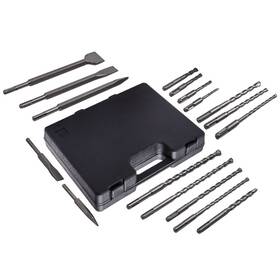 Kxy08j Bfo 17pcs Rotary Hammer Drill Bits Set Chisel Masonry Hole Tool For Sds Plus Drills Kxy08j Bfo 17pcs Rotary Hammer Drill Bits Set Chisel Masonry Hole Tool For Sds Plus Drills