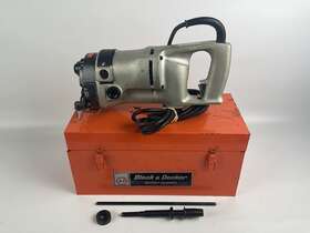 5046 Black & Decker Vtg And Rotary Hammer Case No Type 1 Bits Accessories - Usa 5046 Black & Decker Vtg And Rotary Hammer Case No Type 1 Bits Accessories - Usa