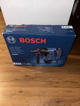 Bosch 313038558543 1-1/8 Inch Corded Variable Speed Sds-plus Concrete/masonry Rotary Hammer Drill