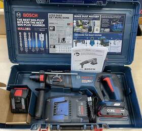 Gbh18v-26dk25 Bosch 18v Ec Brushless Sds-plus Bulldog 1 In Rotary New Open Box Gbh18v-26dk25 Bosch 18v Ec Brushless Sds-plus Bulldog 1 In Rotary New Open Box