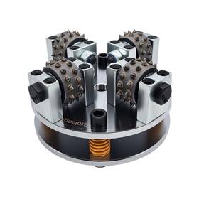 Lz-06 Brolangt 6 Inch Bush Hammer Tool And Bushing Plate Stone Concrete Coating Removal Lz-06 Brolangt 6 Inch Bush Hammer Tool And Bushing Plate Stone Concrete Coating Removal