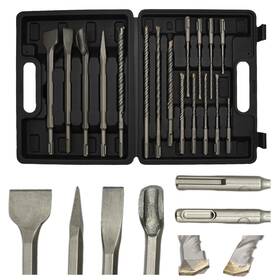 Chcywjgj 741866905381 17 Pcs Sds Plus Rotary Hammer Drill Bits And Chisel Set Carbide-tipped Mason Chcywjgj 741866905381 17 Pcs Sds Plus Rotary Hammer Drill Bits And Chisel Set Carbide-tipped Mason