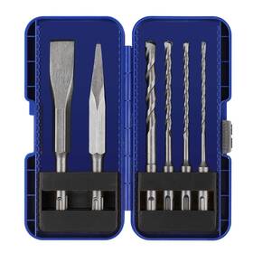 Cn-mc-6 Comoware Sds Plus Bits Rotary Hammer Drill Set With Point Chisel Flat Cn-mc-6 Comoware Sds Plus Bits Rotary Hammer Drill Set With Point Chisel Flat