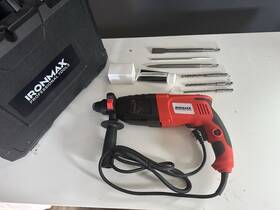 Ep24393 Costway 1/2 Inch Electric Rotary Hammer Drill 3 -plus Chisel Kit 1100w Ep24393 Costway 1/2 Inch Electric Rotary Hammer Drill 3 -plus Chisel Kit 1100w