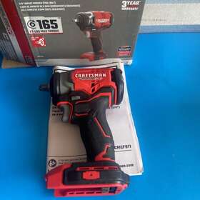 Craftsman 885911832069 20v 3/8 Inch Impact Wrench Tool Only Open Box New