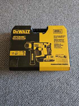 Dch172d2 Dewalt 20v Atomic Brushless Cordless 5/8 Sds Plus Rotary Hammer Kit Dch172d2 Dewalt 20v Atomic Brushless Cordless 5/8 Sds Plus Rotary Hammer Kit