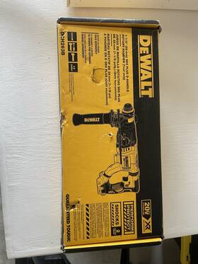 Dch263b Dewalt Xr 1-1/8 28mm Sds Plus D-handle Rotary Hammer Tool Only Dch263b Dewalt Xr 1-1/8 28mm Sds Plus D-handle Rotary Hammer Tool Only