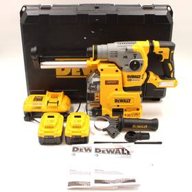Dch293r2dh Dewalt Cordless Rotary Hammer And Dust Extraction System With Filter Kit Dch293r2dh Dewalt Cordless Rotary Hammer And Dust Extraction System With Filter Kit