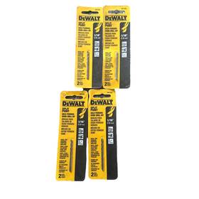 Dw1904 Dewalt Internal No-spin Shank Gold Ferrous Oxide Drill Bit 1/16 Inch Split Point Qty 4 Dw1904 Dewalt Internal No-spin Shank Gold Ferrous Oxide Drill Bit 1/16 Inch Split Point Qty 4