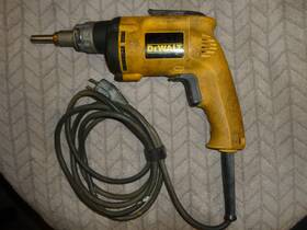 120vvariable Dewalt Dw251 Used 4000rpm Corded Speed Reversible Drywall Screw Gun 120vvariable Dewalt Dw251 Used 4000rpm Corded Speed Reversible Drywall Screw Gun