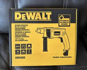 Dewalt Dws085 Hammer Drill Vsr 1/2 Inch 13 Mm Bit Size Powerful Industrial Tool