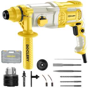 Rh2602e Doclery 1-1/4 Inch Sds-plus Rotary Hammer Drill 7.5amp One Knob 4 Functions With Spee Rh2602e Doclery 1-1/4 Inch Sds-plus Rotary Hammer Drill 7.5amp One Knob 4 Functions With Spee