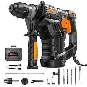 Rh15a Dovaman 702571864189 1-9/16ftft Sds-plus Rotary Hammer Drill 4 Functions In One Knob Safety Rh15a Dovaman 702571864189 1-9/16ftft Sds-plus Rotary Hammer Drill 4 Functions In One Knob Safety