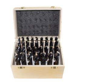 Drill America Kfd833sd-wood 33 Piece Heavy-duty High Speed Steel Reduced Shank Bit Se