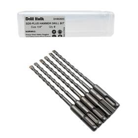 Dhsds33 Drill Hulk 1/4-inch Carbide-tipped Sds-plus Rotary Hammer Bit For Concrete Brick Dhsds33 Drill Hulk 1/4-inch Carbide-tipped Sds-plus Rotary Hammer Bit For Concrete Brick