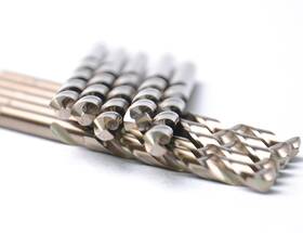532c135 Drillforce 10pcs 5/32 Inch Cobalt Drill Bits In