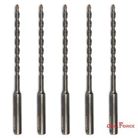 Do41008-5 Drillforce 5pcs 1/4 Inch X6 Drill Bit Set Sds Plus Rotary Hammer Concrete Masonry Carbide Tip Do41008-5 Drillforce 5pcs 1/4 Inch X6 Drill Bit Set Sds Plus Rotary Hammer Concrete Masonry Carbide Tip