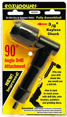 Eazy Power 81544 Eazypower 90 3/8 Inch Angle Drill Attachment 1per Pack
