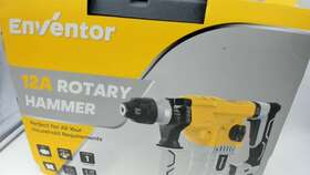 Enventor 705114655411 1-1/4 Inch Sds-plus 12a Heavy Duty Rotary Hammer