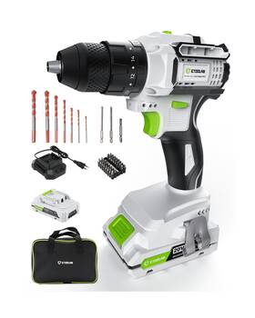 Us15-cd51 Etoolab Cordless Drill Power Brushless Set 45 Pieces 531lbf... Fast Ship Us15-cd51 Etoolab Cordless Drill Power Brushless Set 45 Pieces 531lbf... Fast Ship