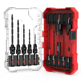 474111 Ezarc Countersink Drill Bit Set 15 Pcs Tapered Bits Counter Sink 474111 Ezarc Countersink Drill Bit Set 15 Pcs Tapered Bits Counter Sink