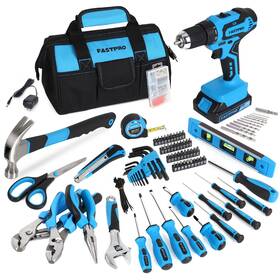 F00743 Fastpro 232-piece 20v Cordless Drill Driver And Home Tool Set Repairing T F00743 Fastpro 232-piece 20v Cordless Drill Driver And Home Tool Set Repairing T
