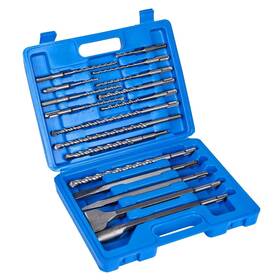 Fleetise 710667238011 Rotary Hammer Drill Bits Set Sds Plus Masonry Chisel 17pcs Fleetise 710667238011 Rotary Hammer Drill Bits Set Sds Plus Masonry Chisel 17pcs