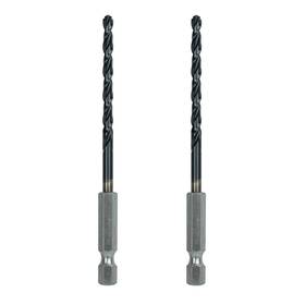 Forgeworx Fwb2p532 5/32 Inch Cobalt Drill Bits 2pcs Heavy-duty Metal Bit Set For Steel Ca
