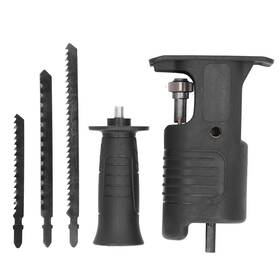 Ftvoguei1v9e5u3xa344 Ftvogue Reciprocating Saw Attachment Kit For Cordless Drill With Blades Metal Woo