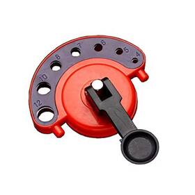 Gosono 856681570507 4-12mm Diamond Drill Bit Tile Glass Hole Saw Core Guide With Vacuum Base