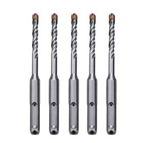 Guicgoc 759357570987 5 Pack 3/16 Inch X 4.33 Sds Plus Rotary Hammer Bit Concrete Drill Bits