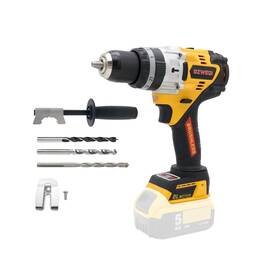 Blg165 Gzweqi 20v Brushless Heavy-duty Impact Drill 122 Ft-lb 165nm 31500 Ipm 1/2 Inch Keyle