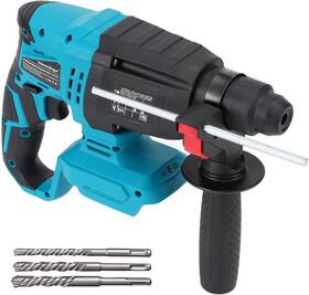 Heimerdinger 744110234015 Sds-plus Rotary Hammer Drill For Makita 18v Battery Max Drilling Diameter 1-1/8 Inch