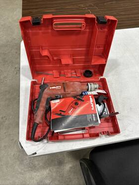 3514171 Hilti Te 54 Drill Preowned Thermo Bits Chisels Extras Fast Ship