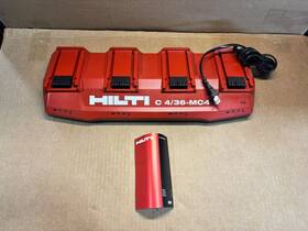 2108815 Hilti C4/36mc4 Multi 4-bay Charger 115v For 22v And 36v Batteries 2108815 Hilti C4/36mc4 Multi 4-bay Charger 115v For 22v And 36v Batteries