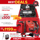 Hilti Te 60 Hammerdrill Hammer 7613023174363