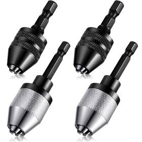 Honoson-916203 Honoson Keyless Drill Chuck Bit 1/4 Inch Hex Shank Fast C Honoson-916203 Honoson Keyless Drill Chuck Bit 1/4 Inch Hex Shank Fast C