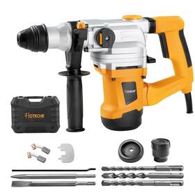 Hoteche P800306a-a 1200w 30mm Sds Plus Rotary Hammer Drill 3-function Hammer/drill/hamm