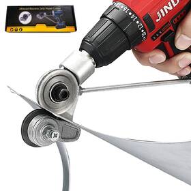 Qg-001 Jikbeed Metal Nibbler Drill Attachment - Electric Shears Cutter Nibb Qg-001 Jikbeed Metal Nibbler Drill Attachment - Electric Shears Cutter Nibb