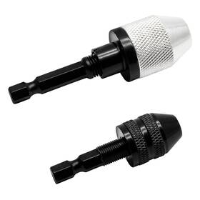 Lit221006013 Litoexpe 2pcs Keyless Drill Chuck 1/4 Inch Hex Shank Fas Lit221006013 Litoexpe 2pcs Keyless Drill Chuck 1/4 Inch Hex Shank Fas