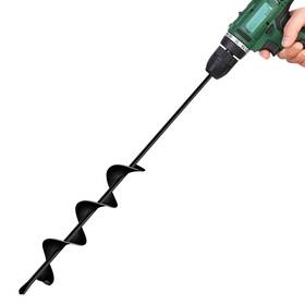 Longrun Lr-8024 Auger Drill Bit For Planting Garden Spiral Hole 3/8 Inch He